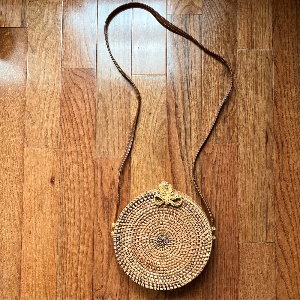 Woven Crossbody Bag